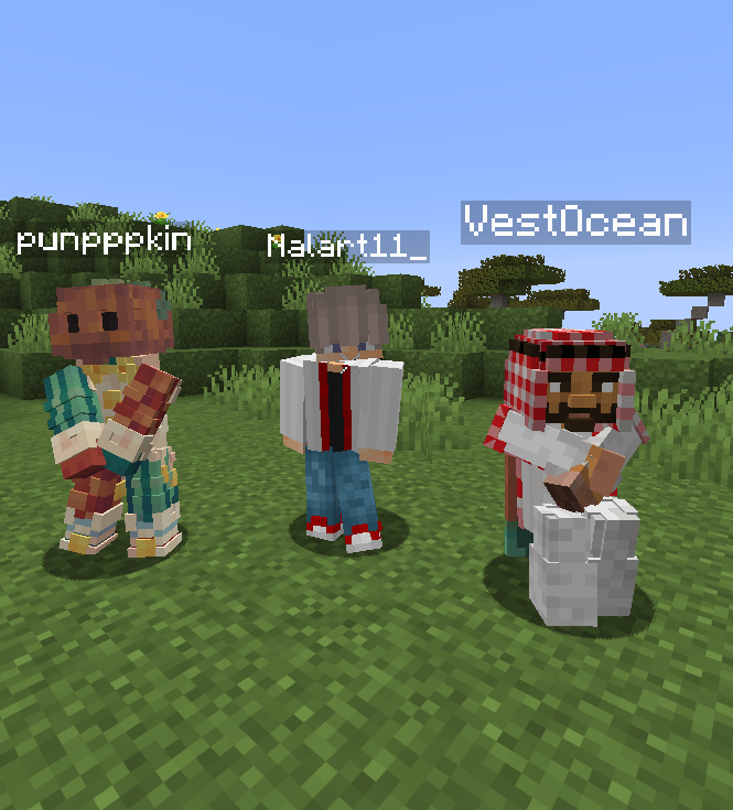 Использование эмоций в EmoteCraft